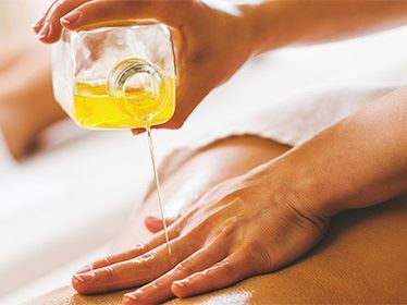 Massage With Oil