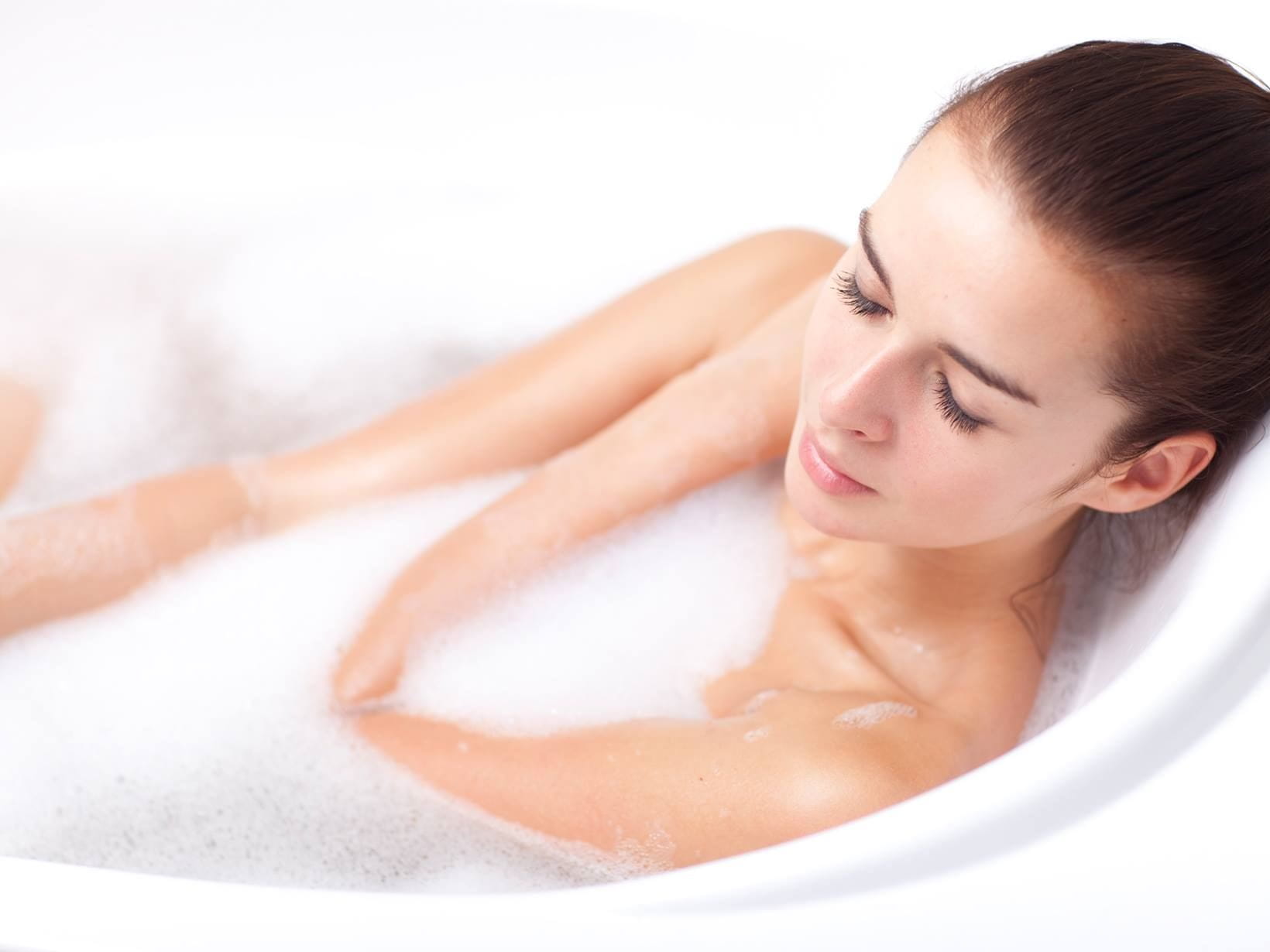 BATHING FOR TOO LONG CAUSES DRY SKIN