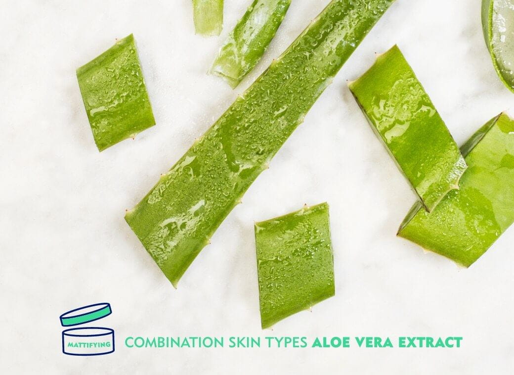 Aloe Vera Extract for Combination Skin Face Essentials