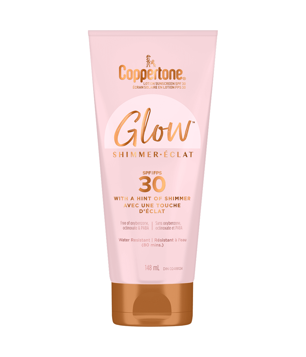 Coppertone® Glow Sunscreen Lotion with Shimmer SPF30