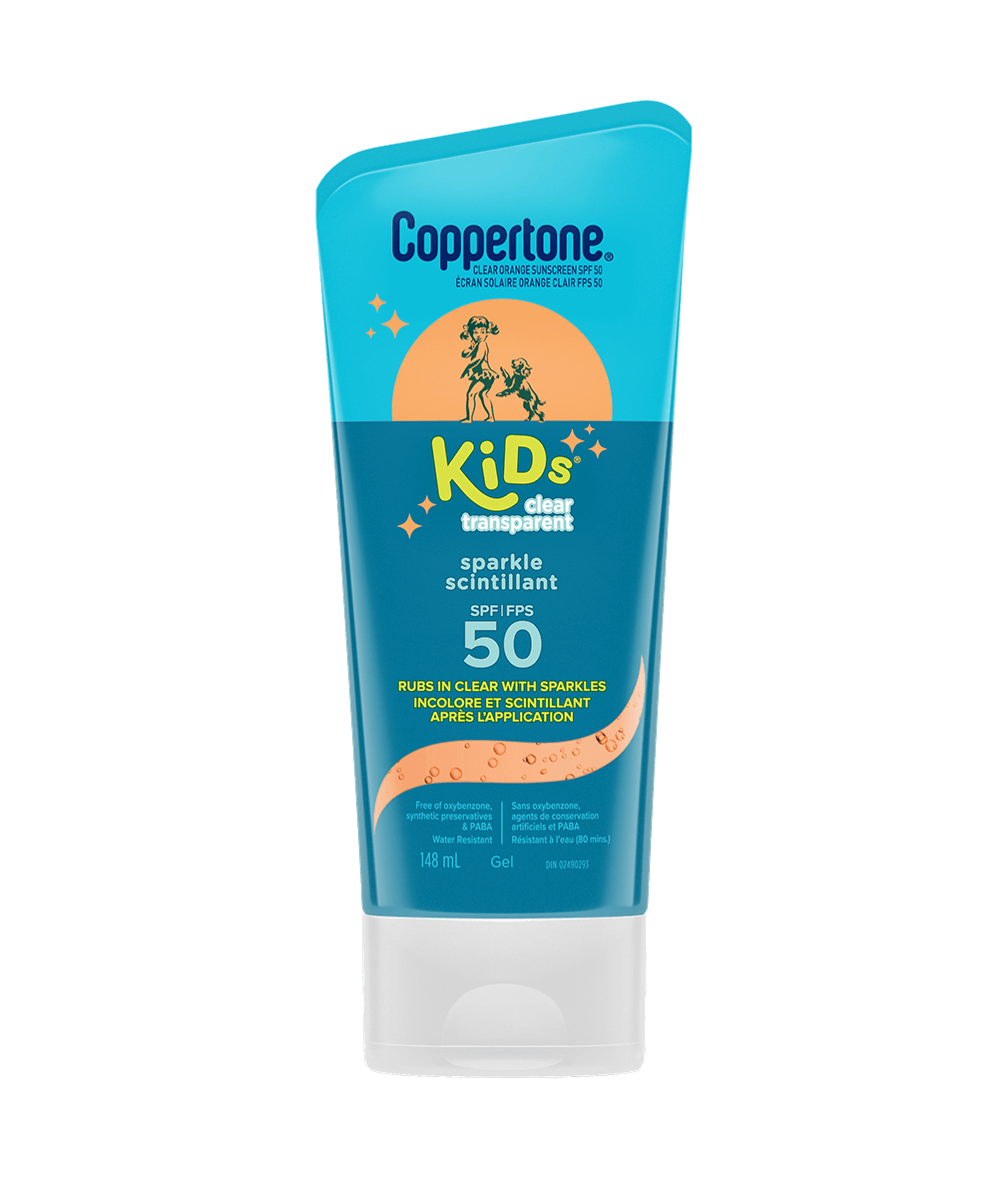 Coppertone® Kids Clear Sparkle Sunscreen SPF 50