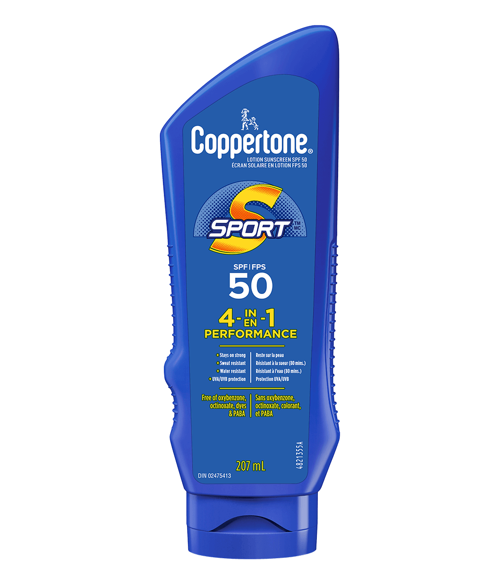 Coppertone Sport® écran solaire en lotion FPS 50