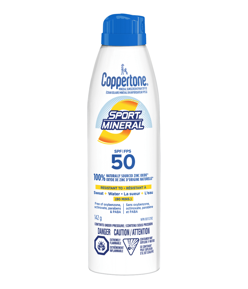 Coppertone® Sport Mineral Sunscreen Spray SPF 50