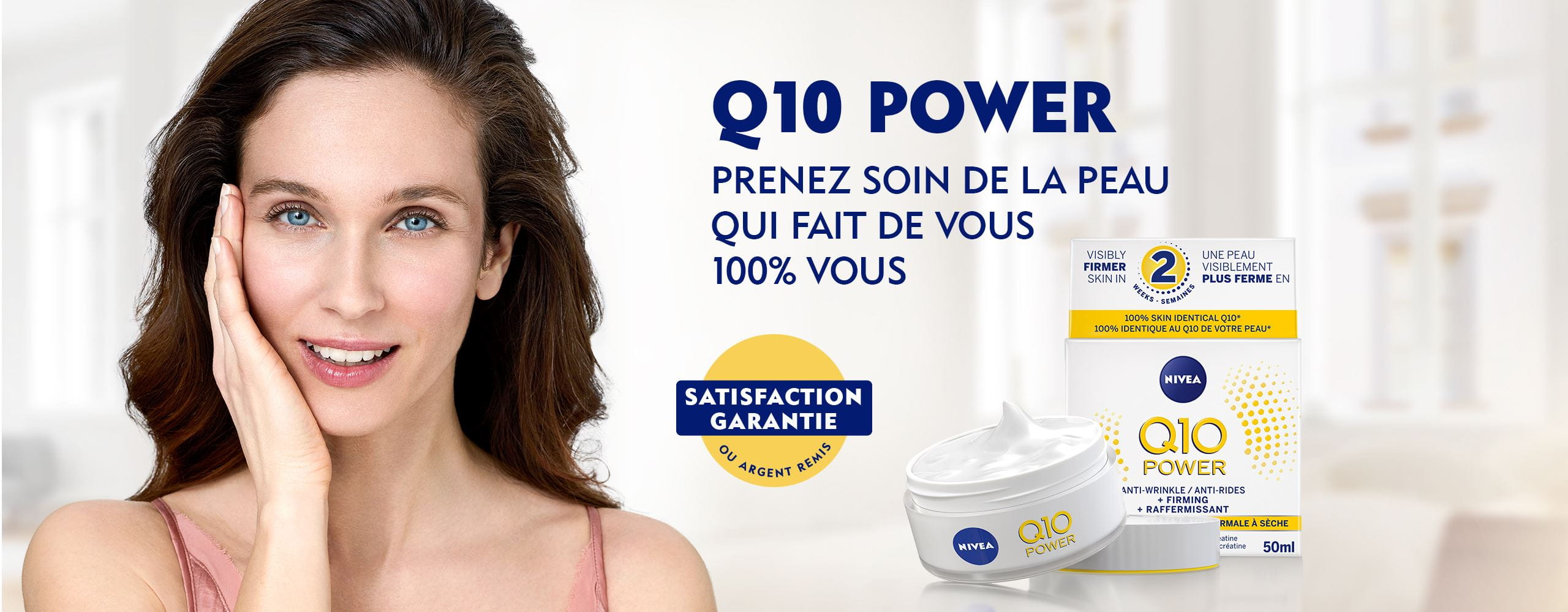 NIVEA Q10 Power | Prenez soin de la peau qui fait de vous 100% vous