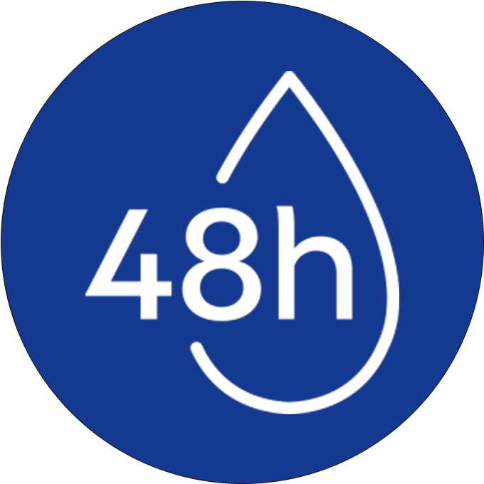 48h d’hydratation