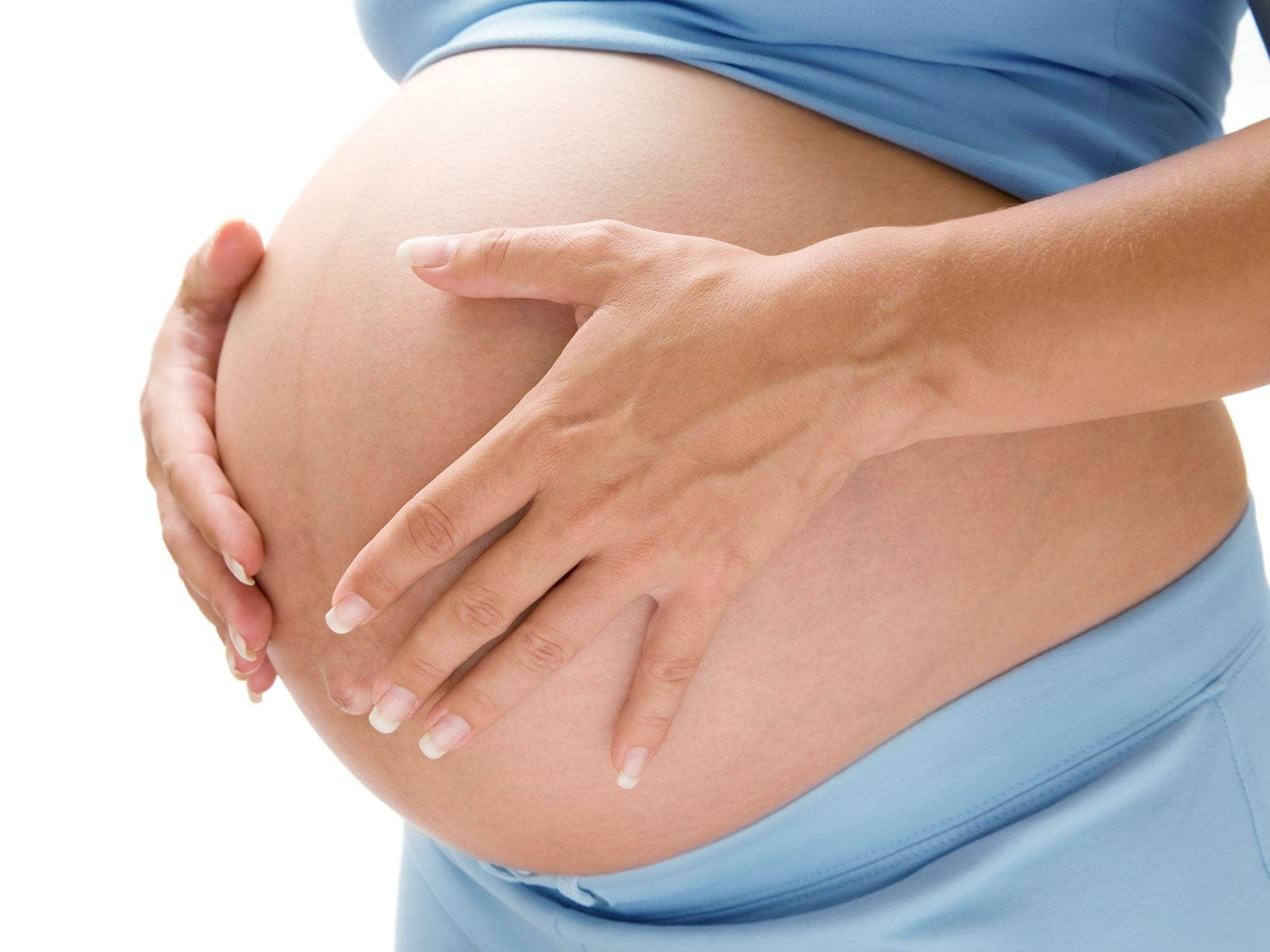 In den letzten Wochen der Schwangerschaft ist Sodbrennen besonders häufig.