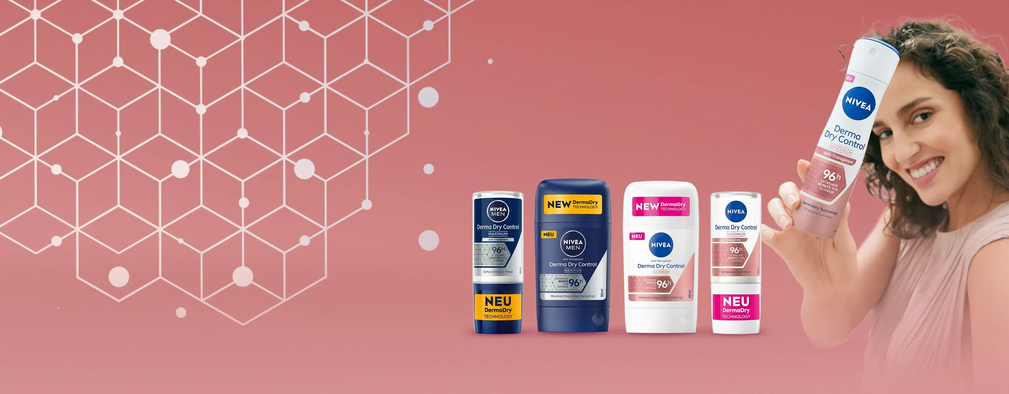 NIVEA Derma Dry Control Produkte