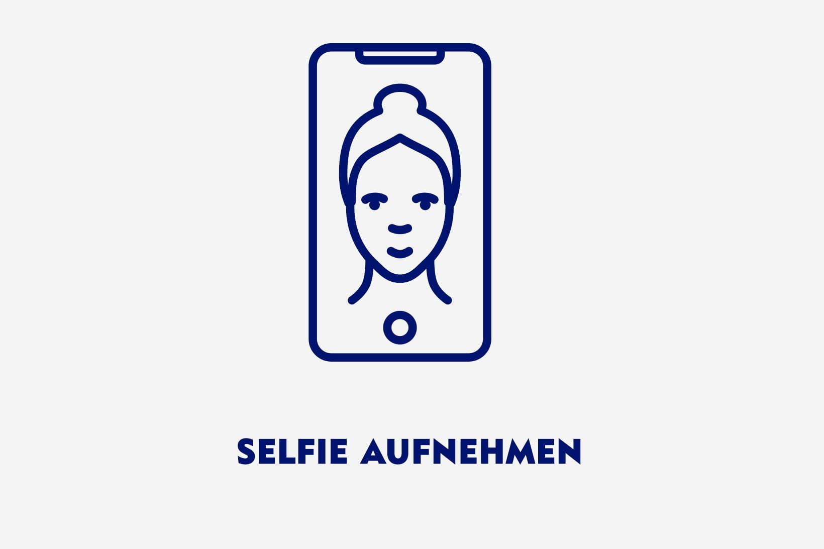 Icon Selfie aufnehmen