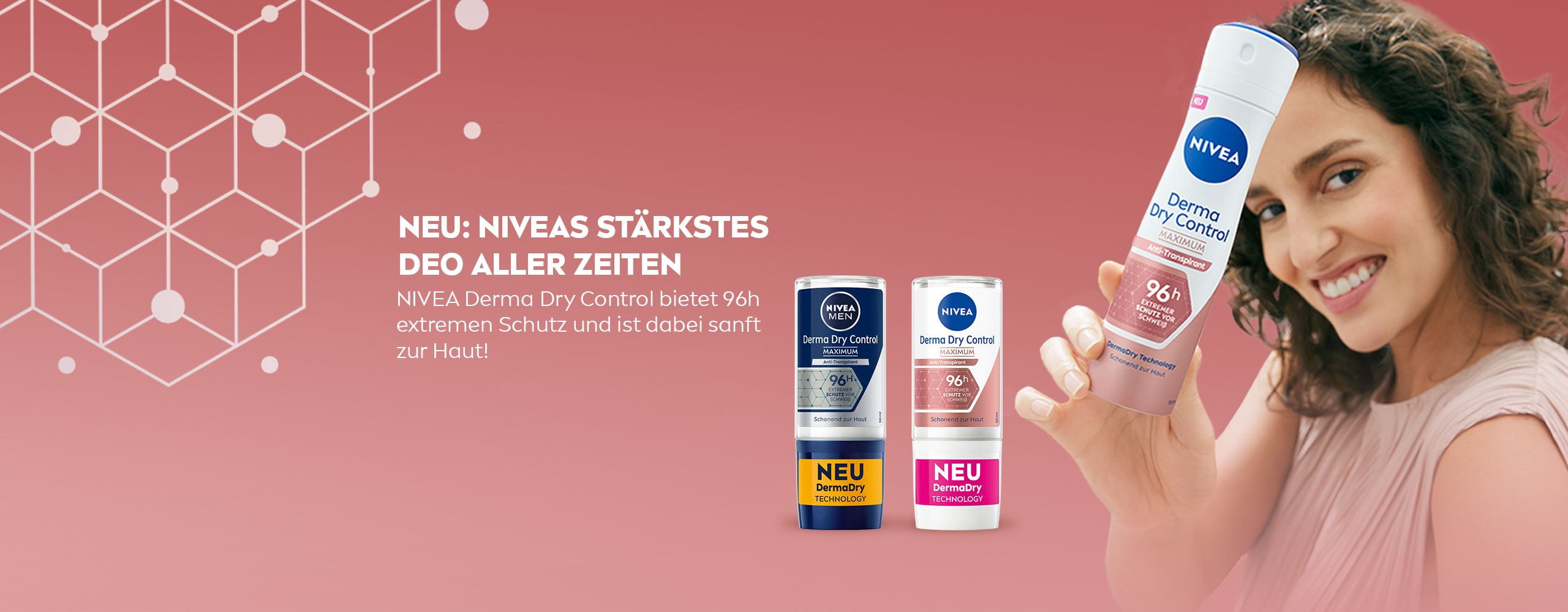 NIVEA Derma Dry Control Produkte