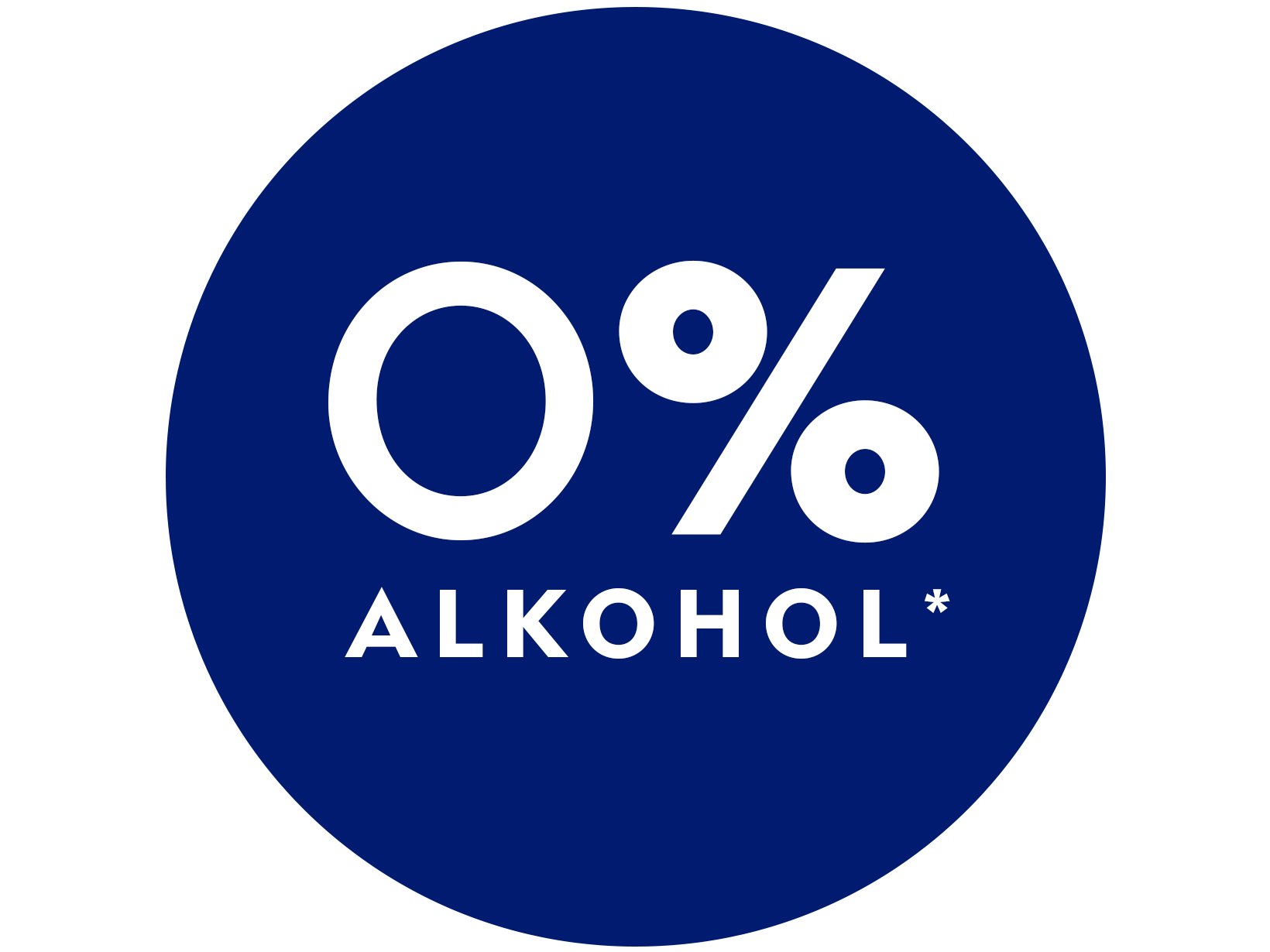 0 % Alkohol*