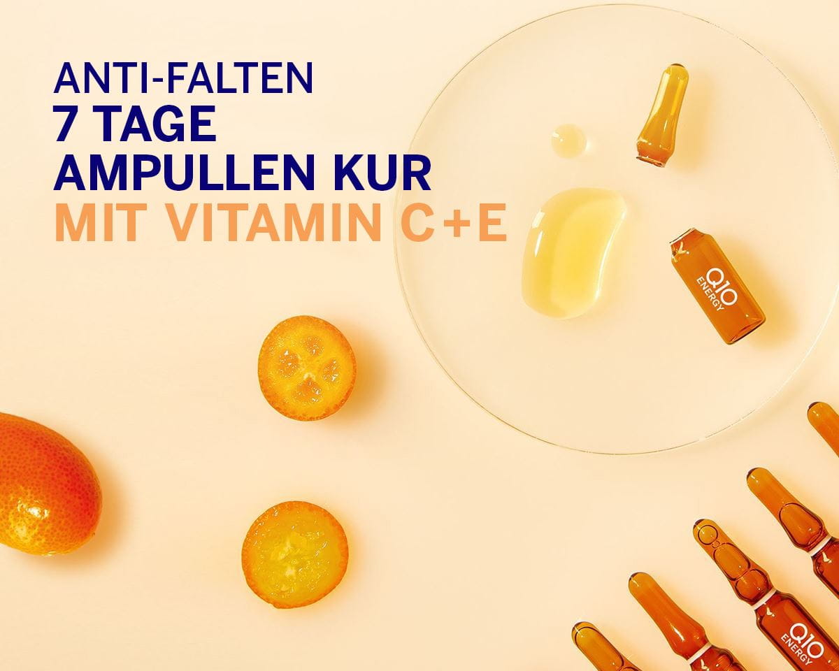 Anti-Falten Ampullen Kur mit Vitamin C+E