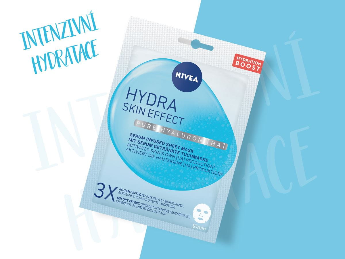 10minutová Hydratační textilní maska Hydra Skin Effect