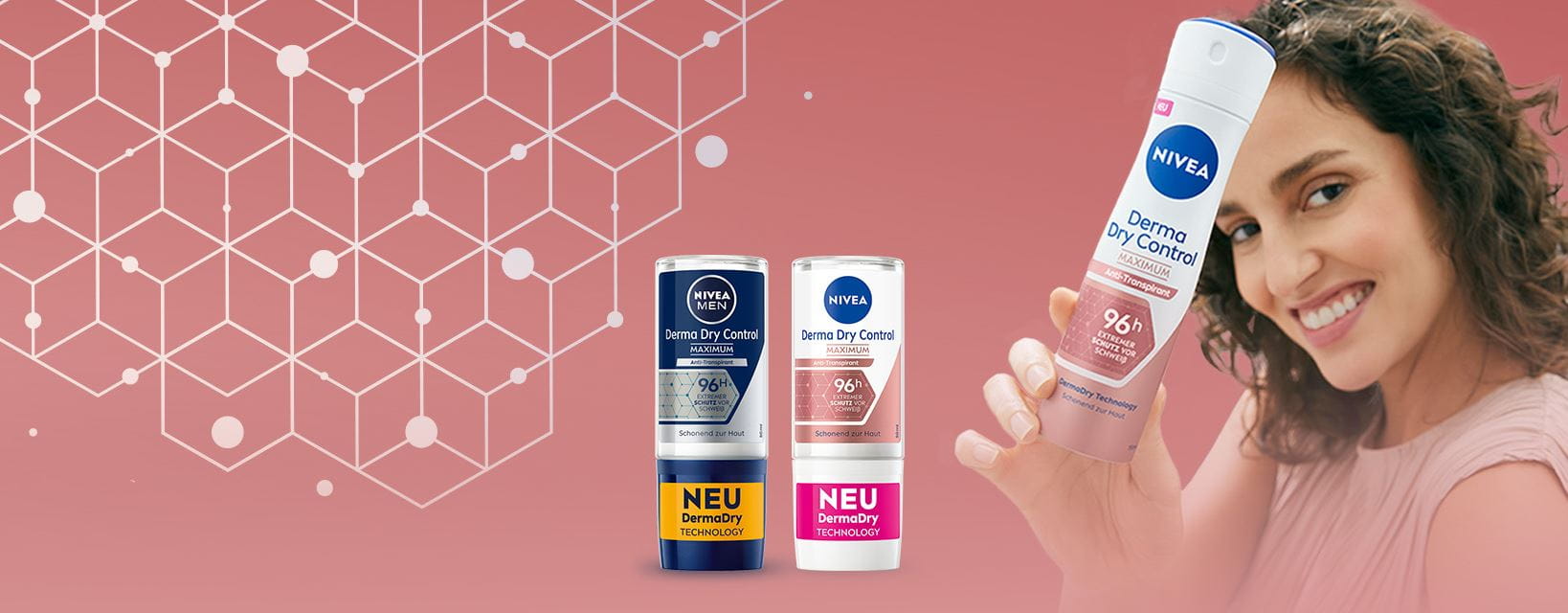 NIVEA Derma Dry Control Produkte
