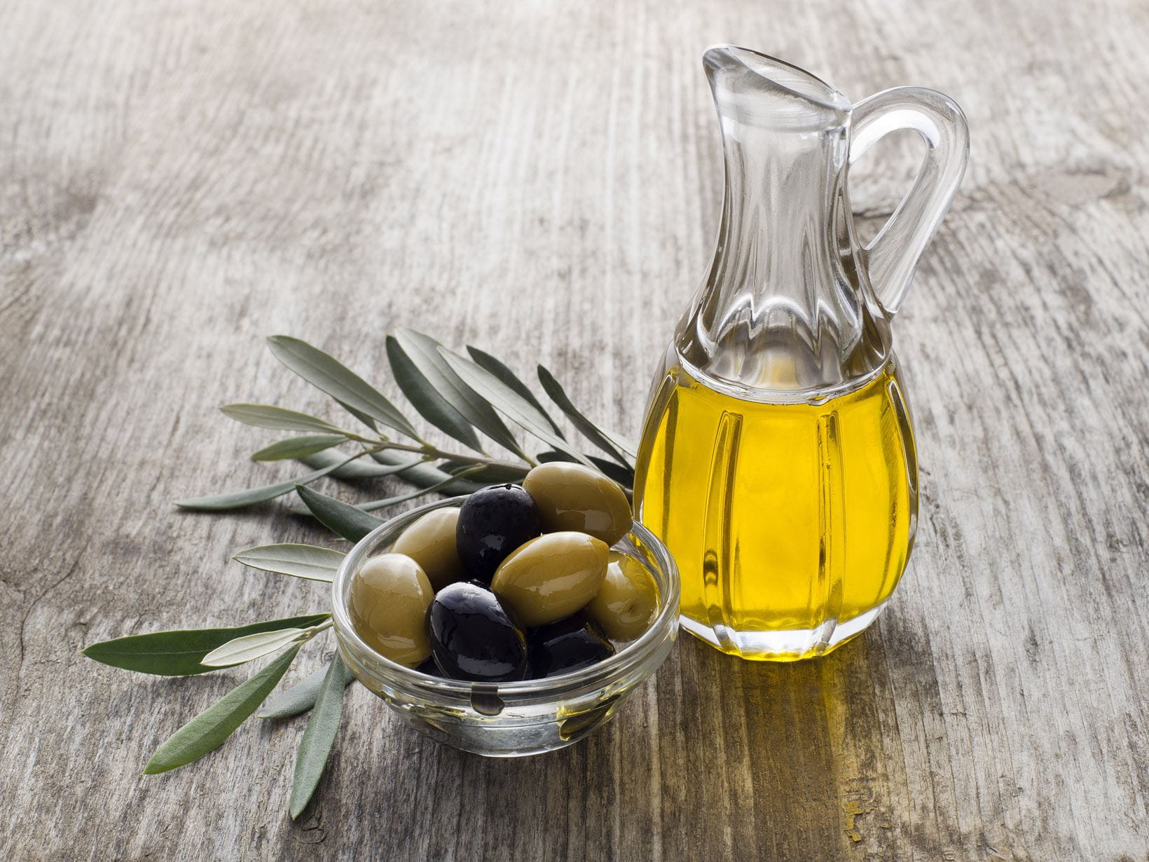 Olivenöl über Nacht einwirken lassen