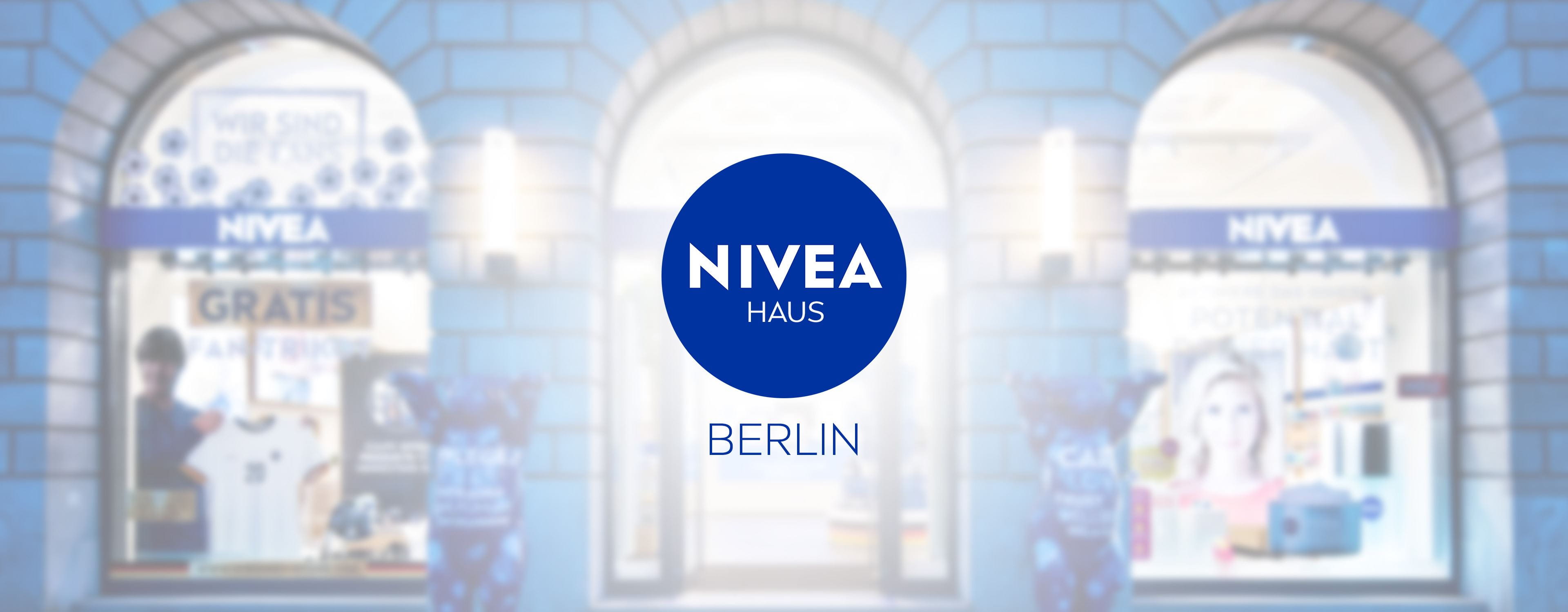NIVEA Haus Standort Berlin Keyvisual Desktop