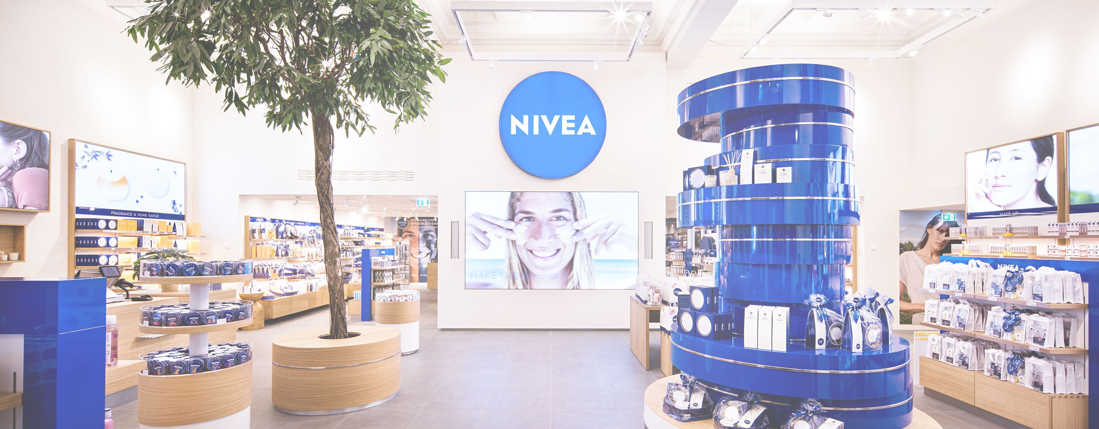 Shopping im NIVEA Haus – Mobile-Ansicht