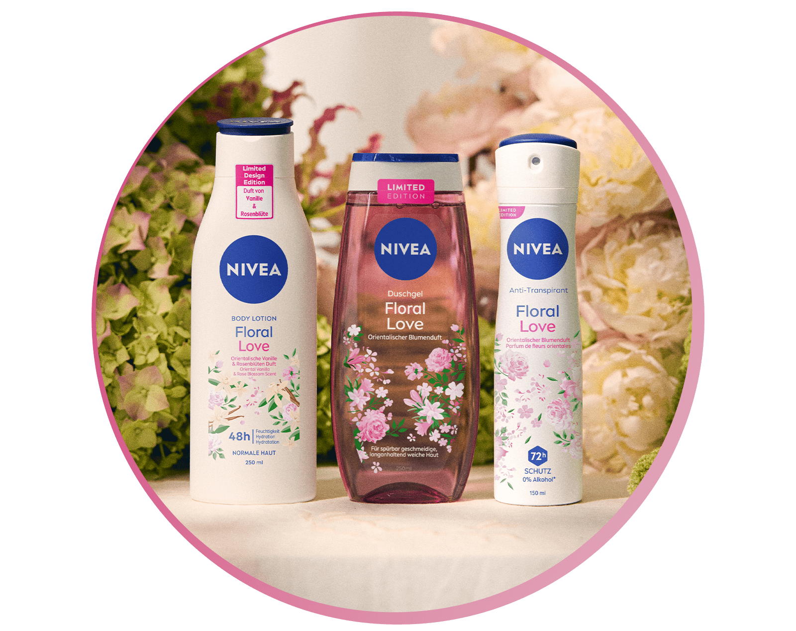 NIVEA Floral Love Produkte