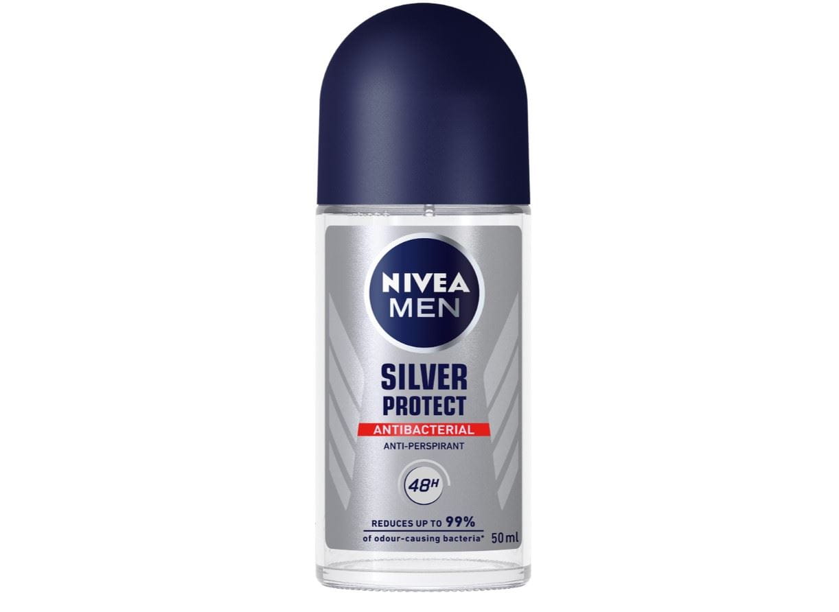 nivea men antibacterial deodorant roll on product image