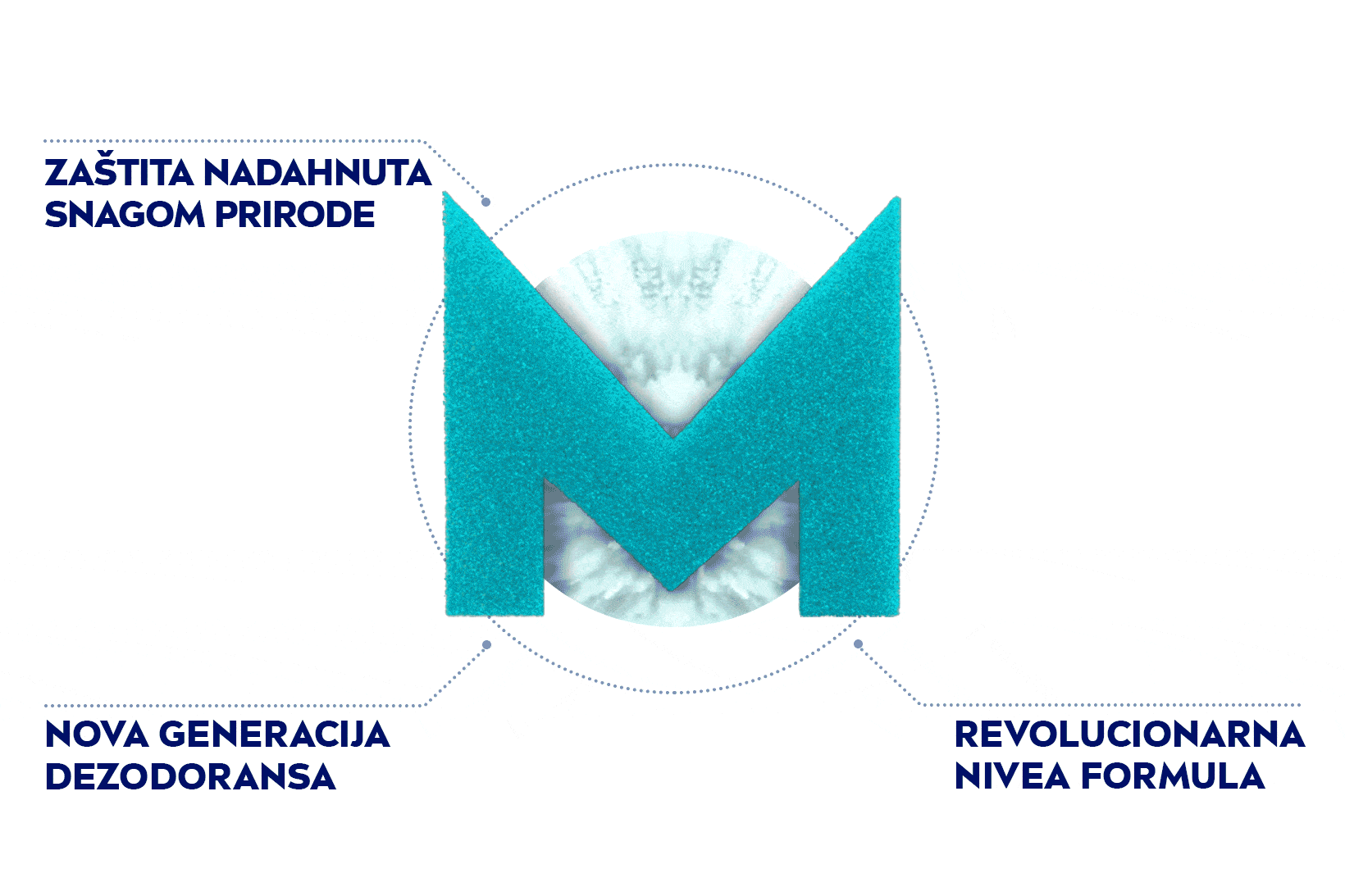 NIVEA Magnesium Dry dezodorans s prirodnim aktivnim magnezijem.