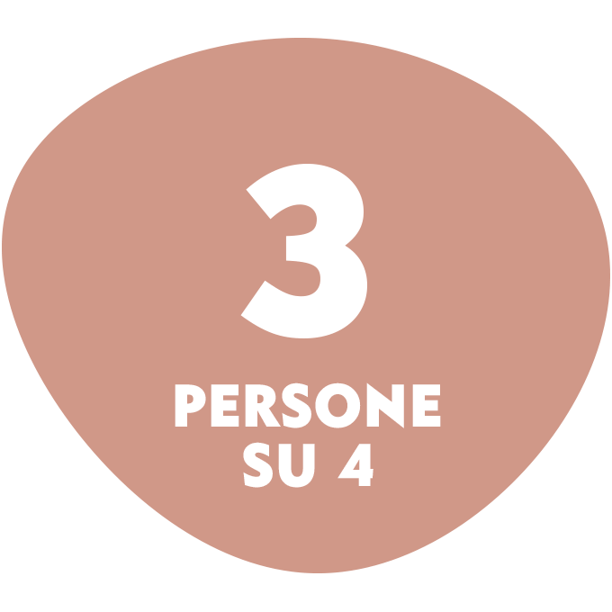 3 PERSONE SU 4