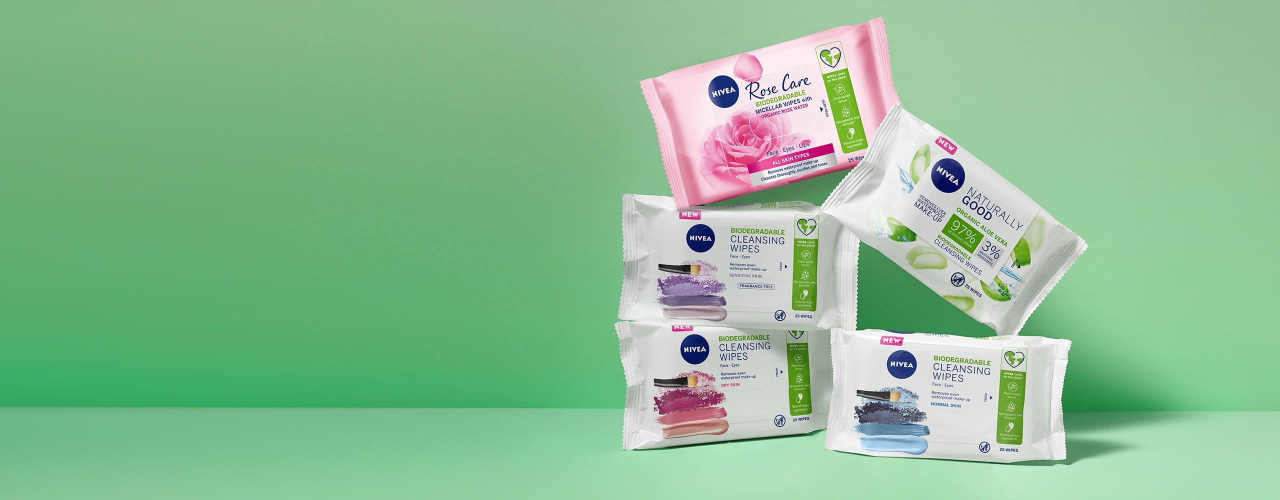 New NIVEA Biodegradable Cleansing Wipes