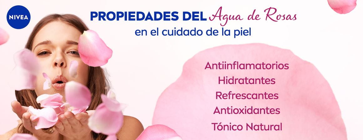 Propiedades del agua de rosas en el cuidado de la piel