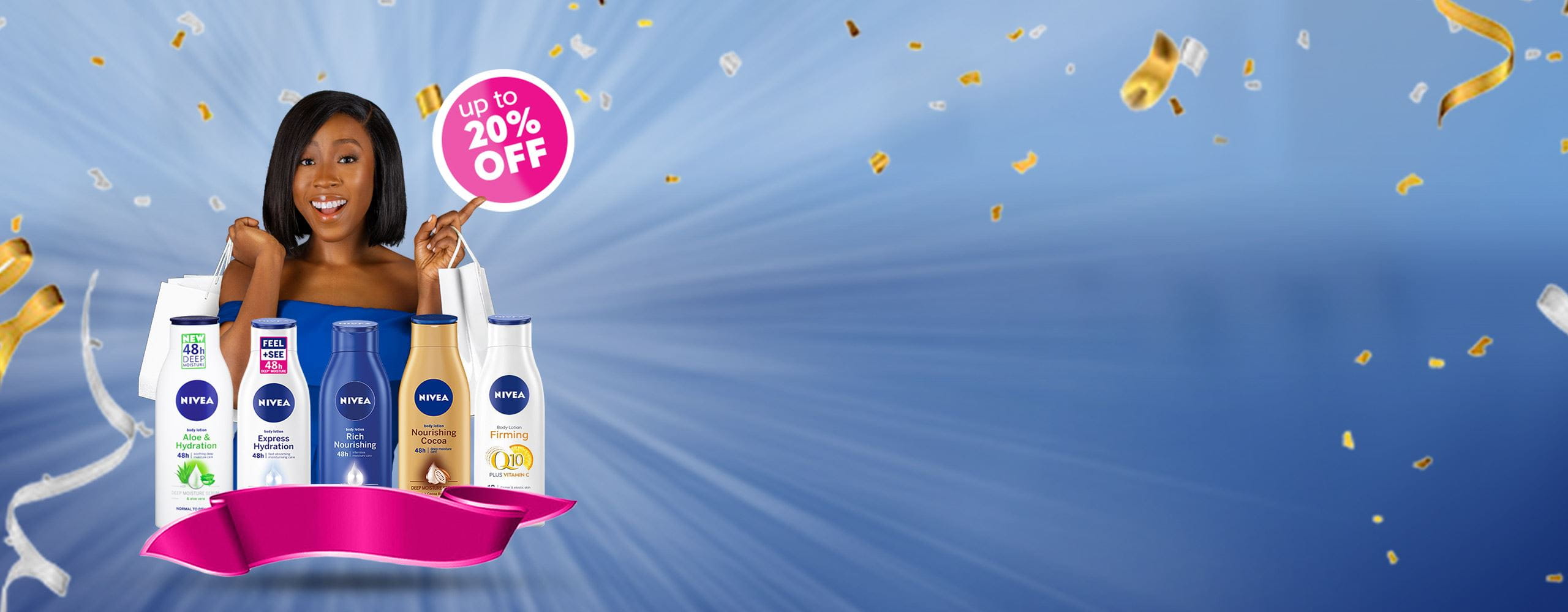 20% off! Beauty Month - #MyPowerWithNIVEA