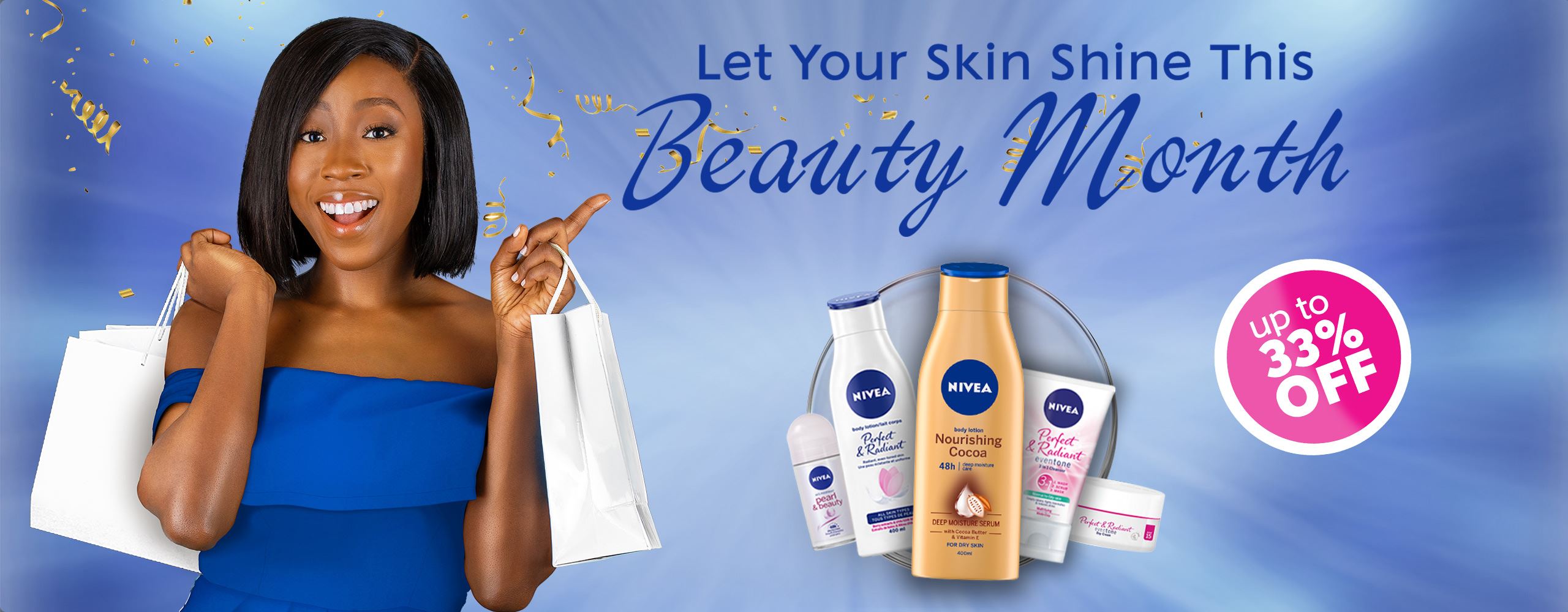 33% off! Beauty Month - #MyPowerWithNIVEA