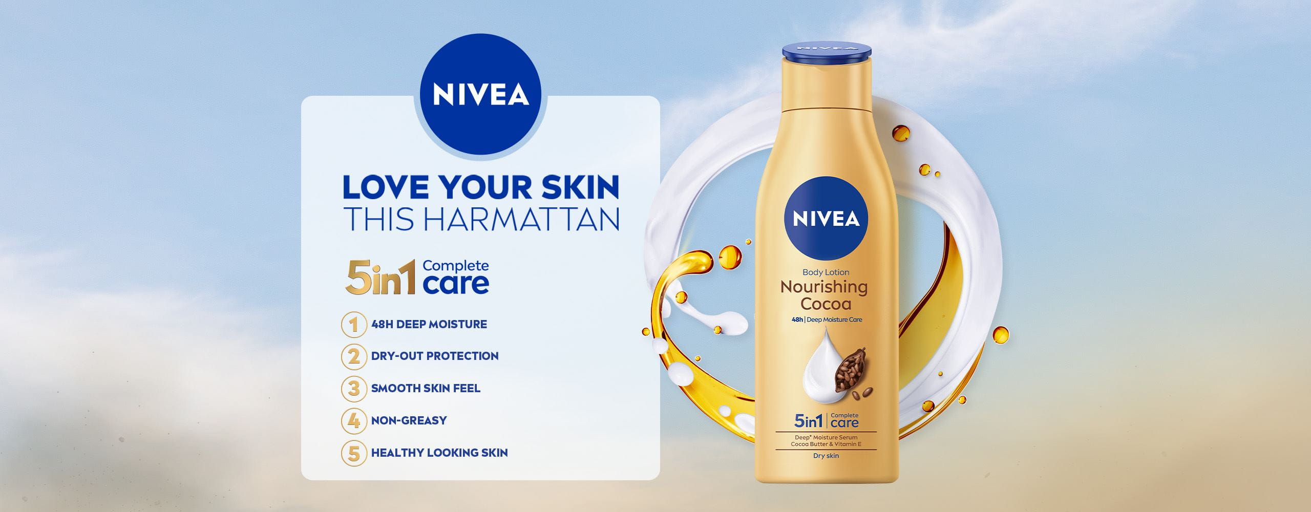 NIVEA Done with Dryness with Nourishing Cocoa