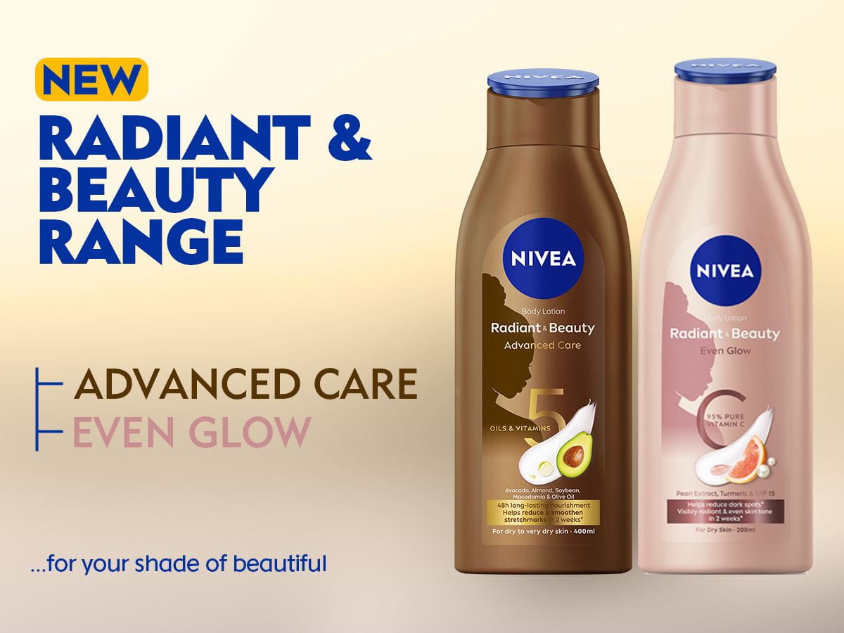 NIVEA Advanced Care & Even Glow Radiant & Beauty Range