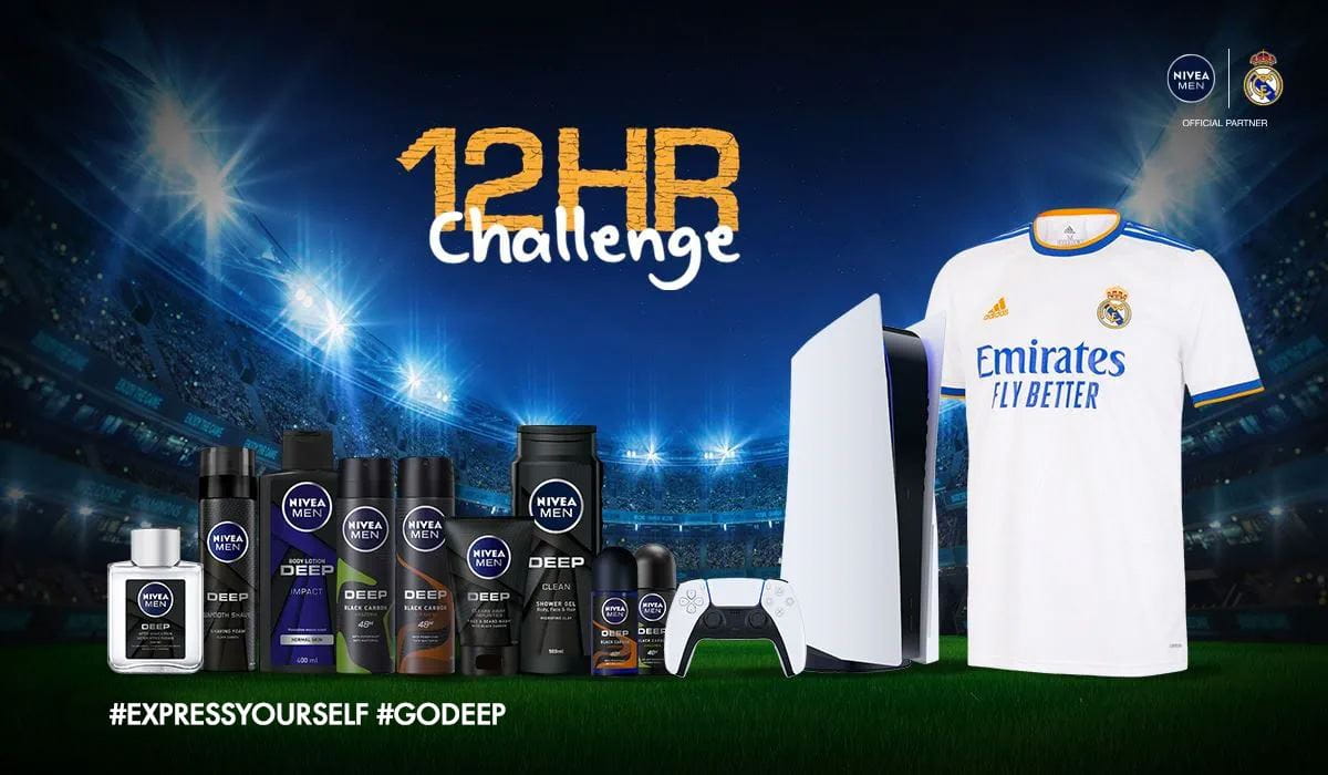 Real Madrid x 1 hr challenge x #ExpressYourself x #GoDeep