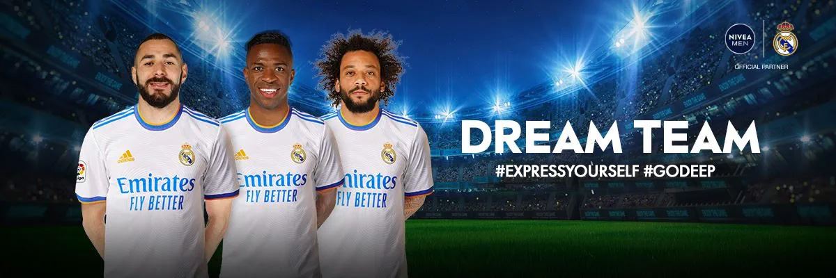 Real Madrid x Dream Team x Deep x #ExpressYourself x #GoDeep