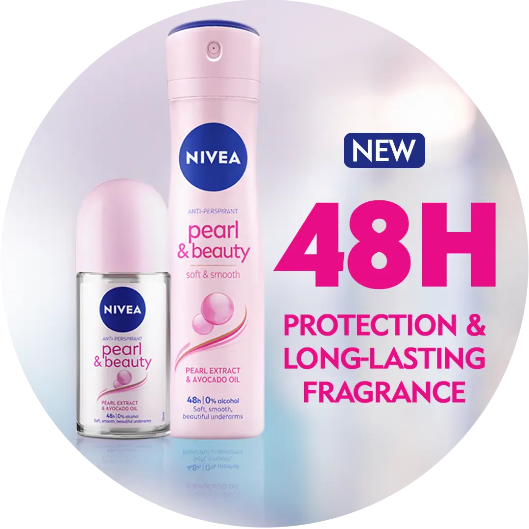 NIVEA Pearl & Beauty Deo with Pearl Extract & Avocado Oil
