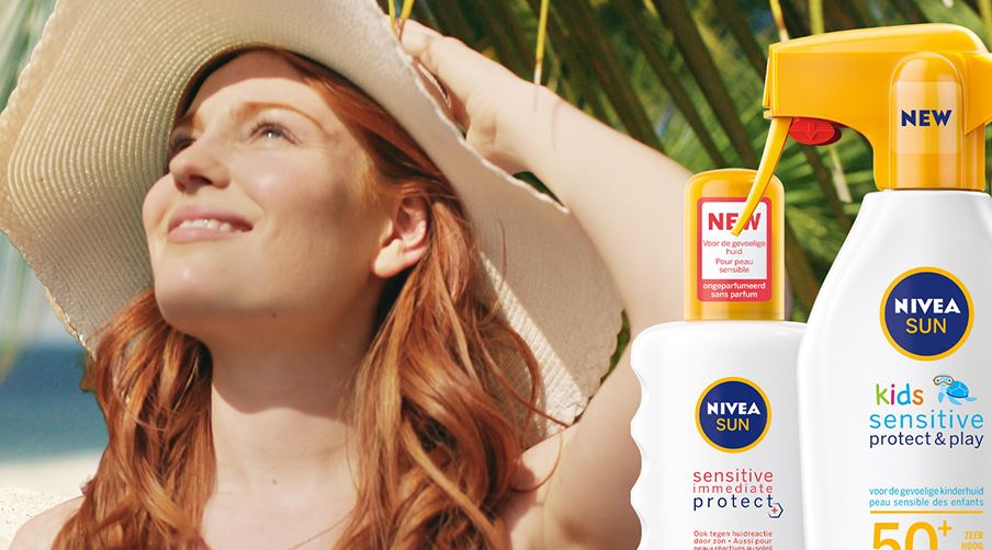 specificeren geweten galop Zonnebrand voor de gevoelige huid | NIVEA