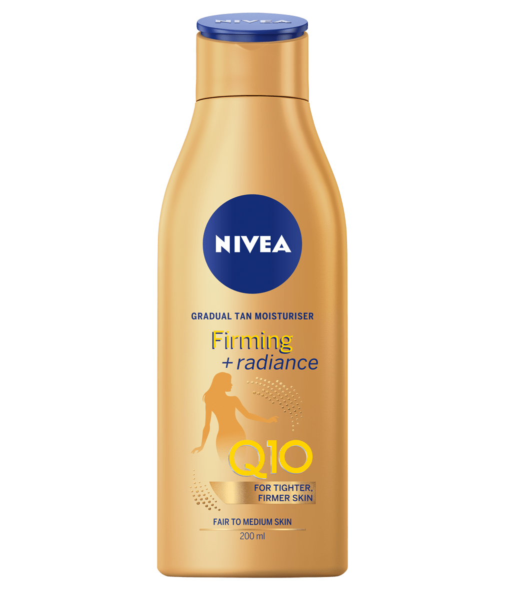 NIVEA Q10 Firming + Radiance Gradual Tan Moisturiser