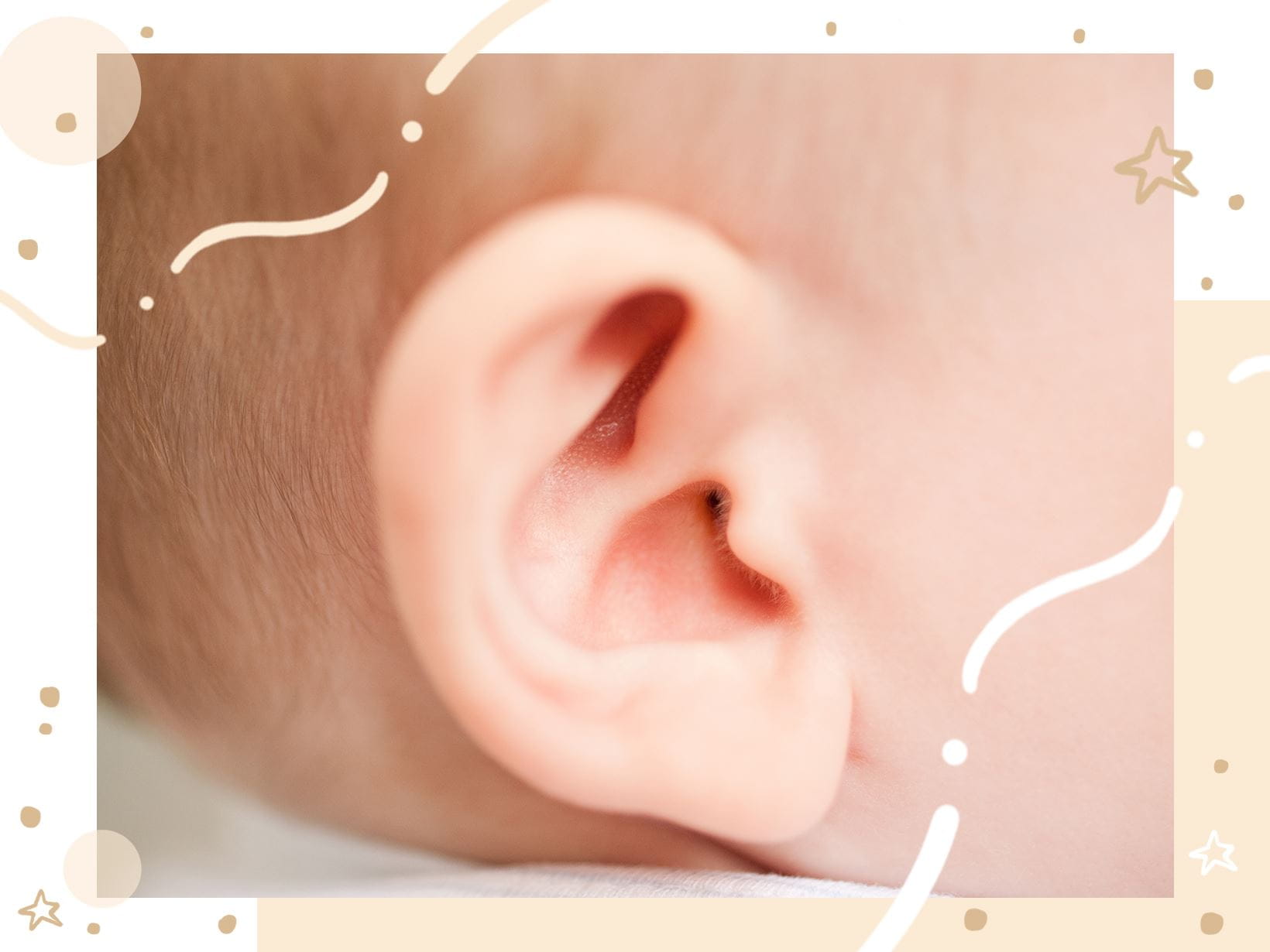 Jak myć uszy niemowlakowi?