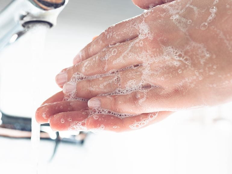 mycie dłoni