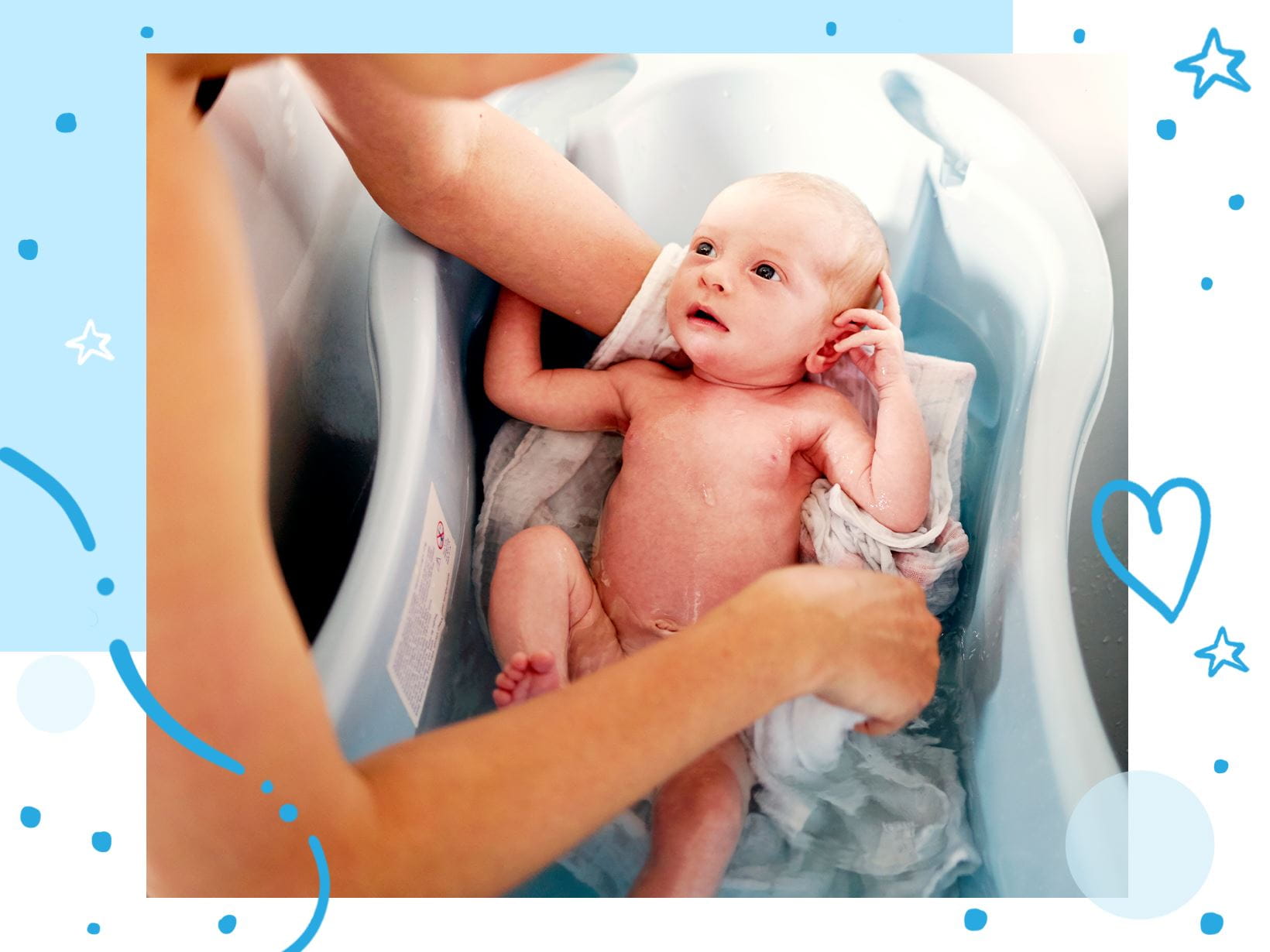 Jak trzymać noworodka do kąpieli