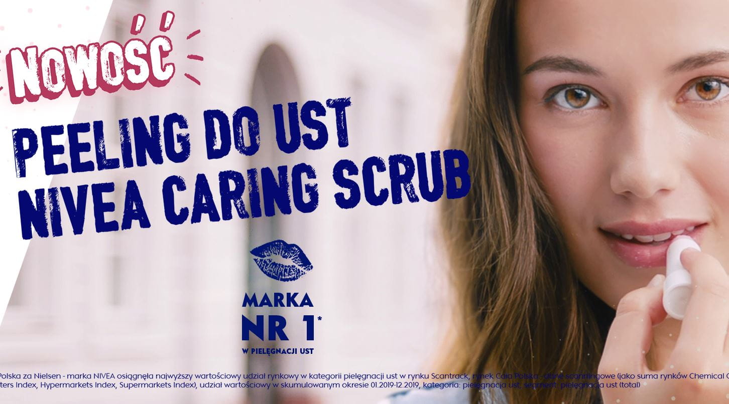 NIVEA lip caring scrubs
