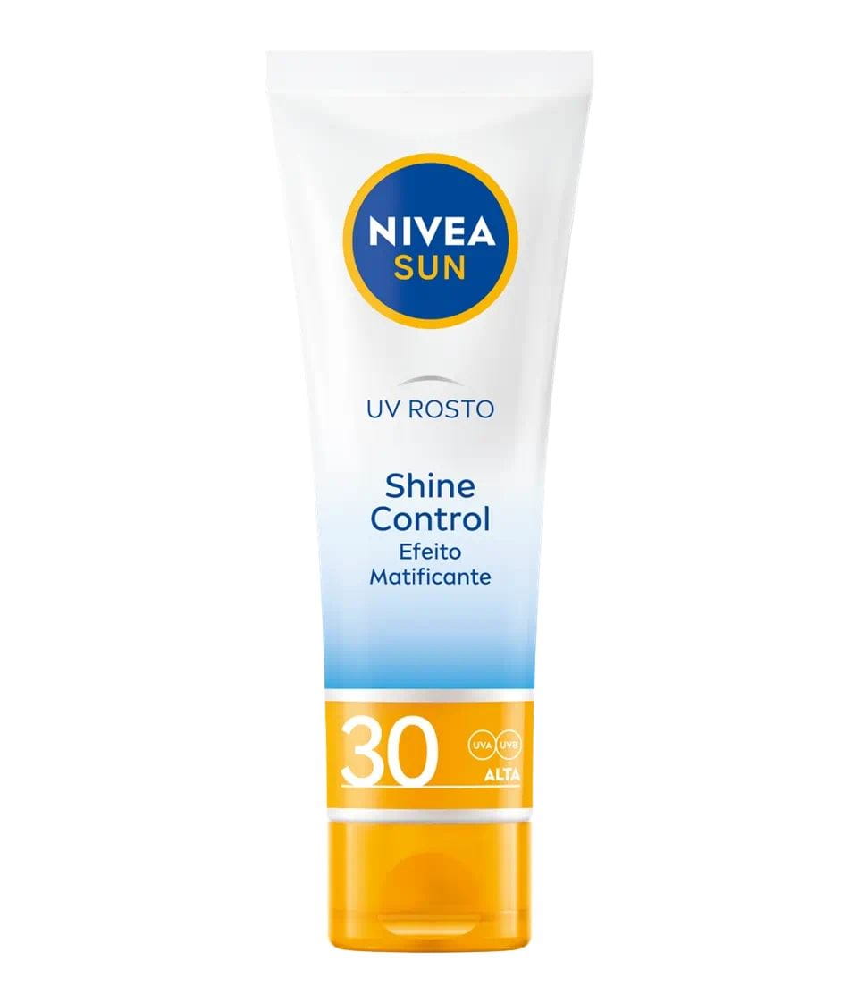 protetor de rosto anti oleosidade NIVEA SUN