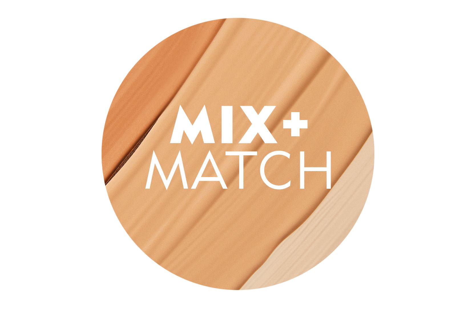 Mix + Match vam omogućava miješanje različitih nijansa pudera.