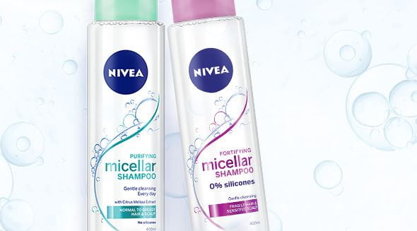 Micelárné šampóny NIVEA