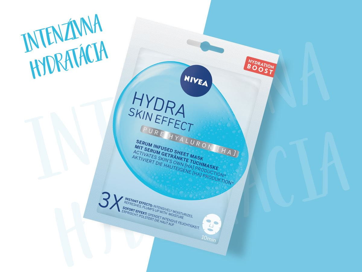 10-minútová Hydratačná textilná maska Hydra Skin Effect