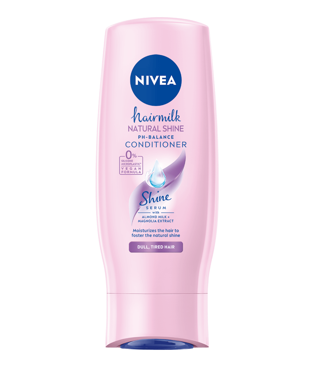 NIVEA Ošetrujúci kondicionér Hairmilk Natural Shine