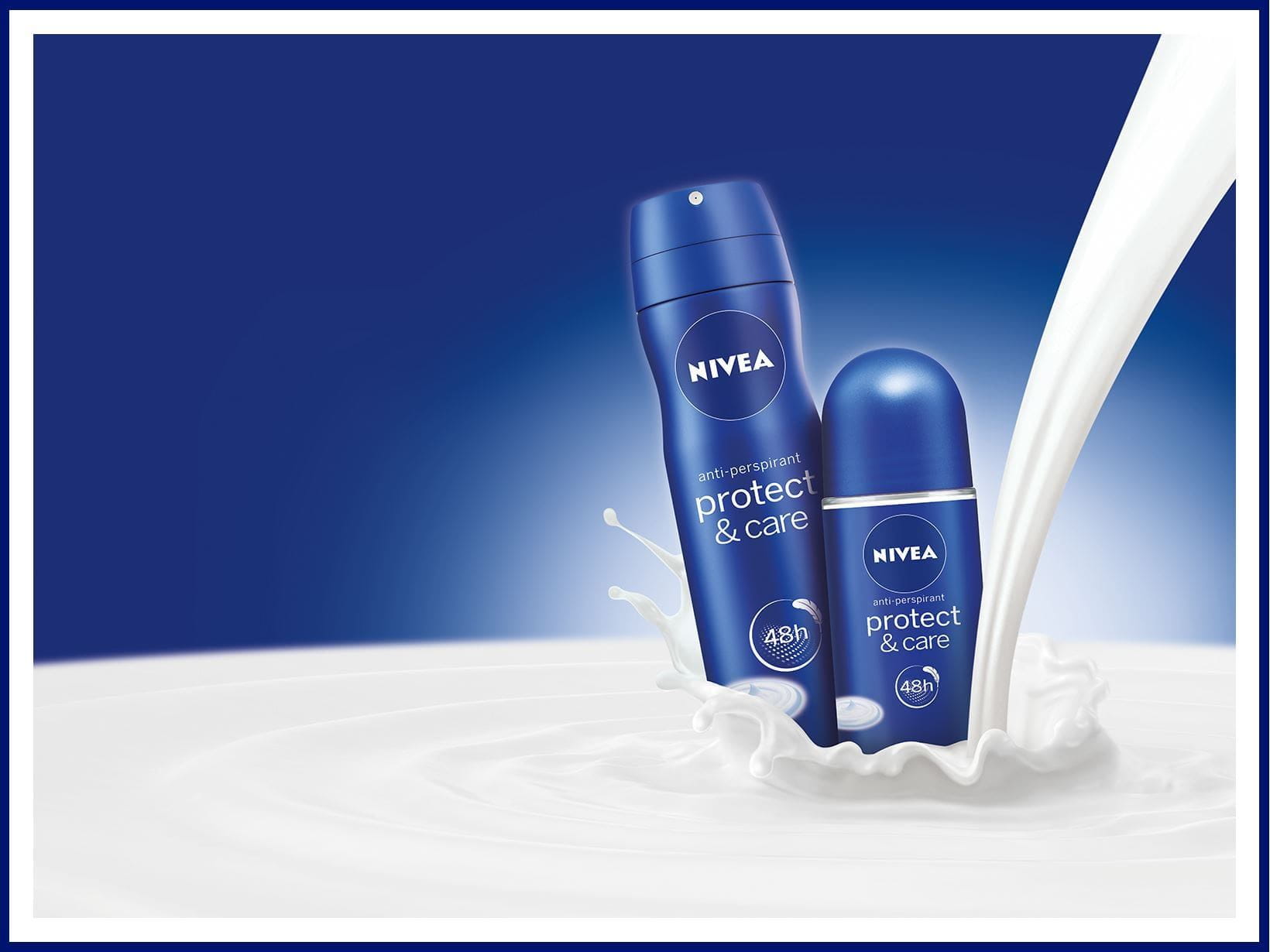 NIVEA protect and care products