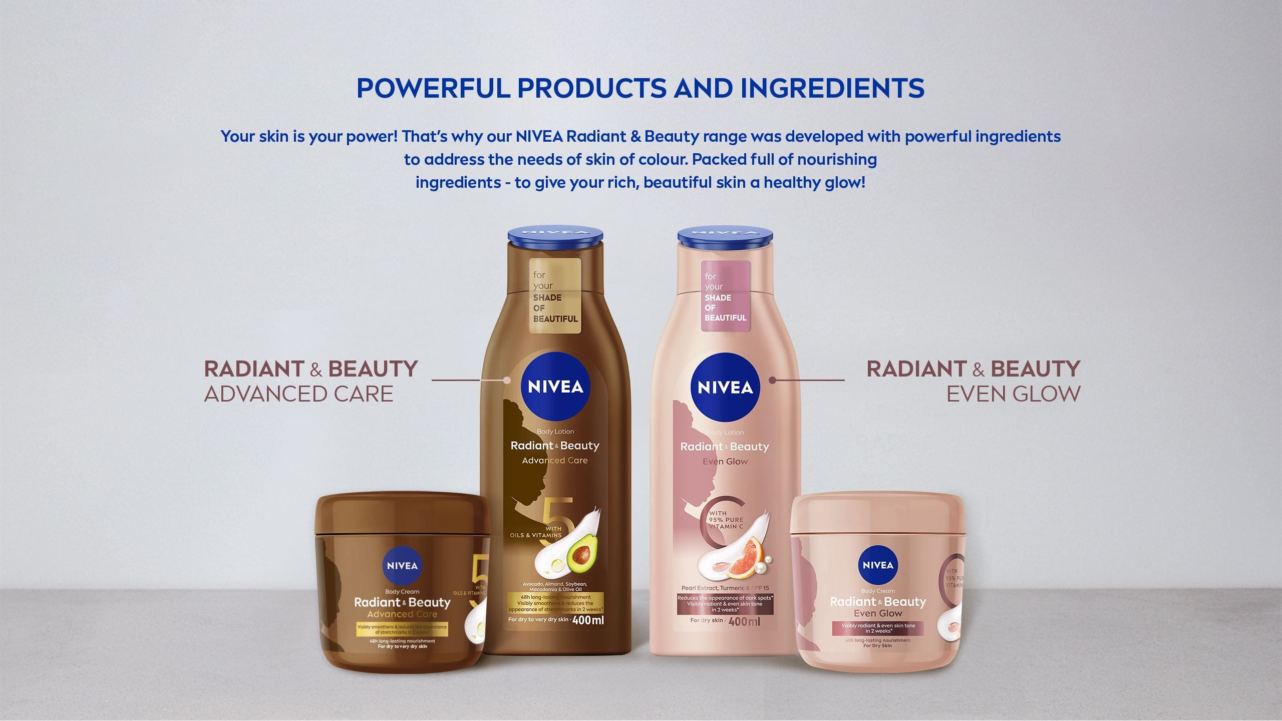 NEW NIVEA Radiant Beauty Advanced Care | islamiyyat.com
