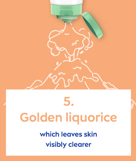 Golden Liqouricewhich leaves skin visibly clearer