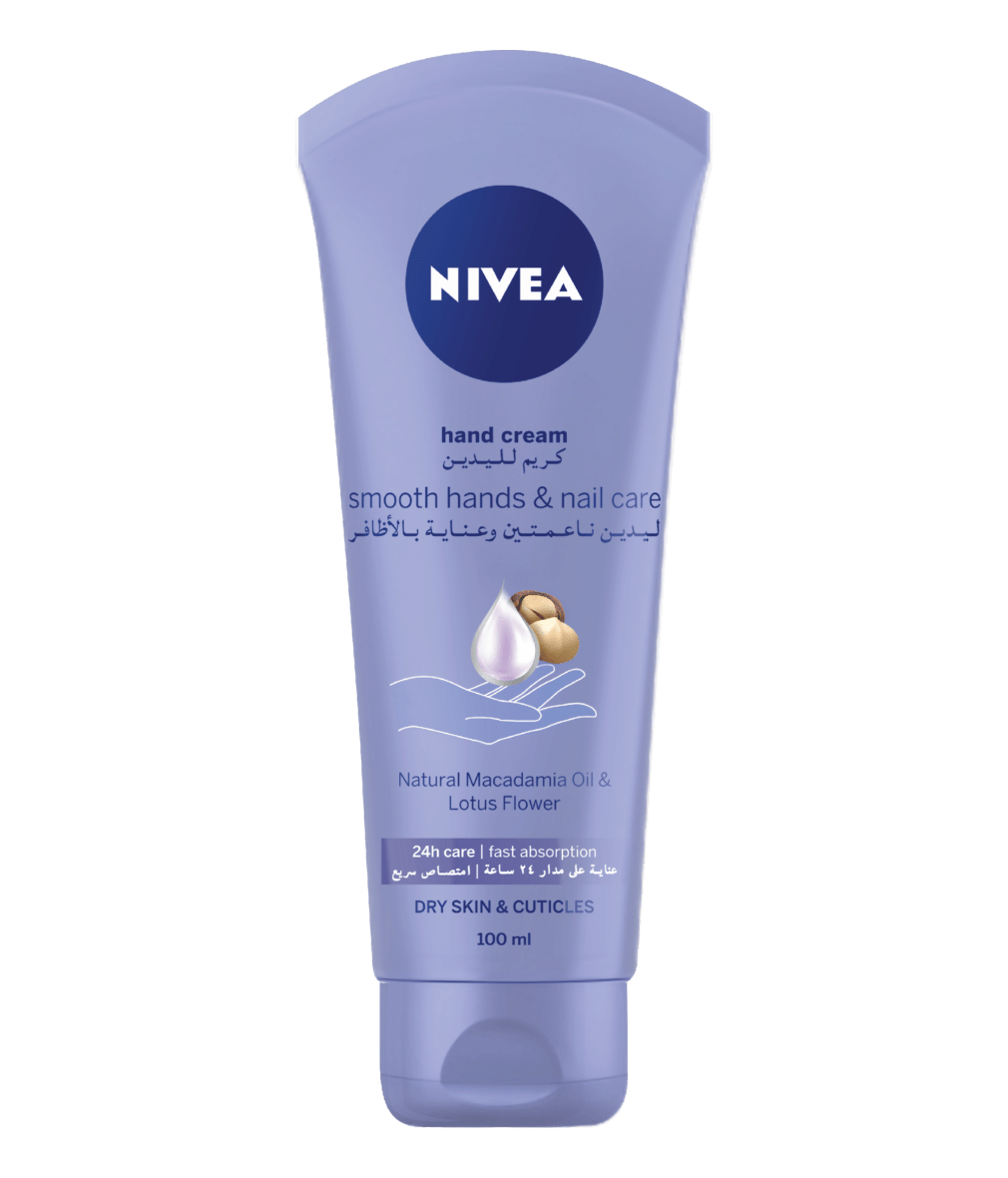 84620 Nivea smooth hand cream 100ml Clean packshot bi-lingual