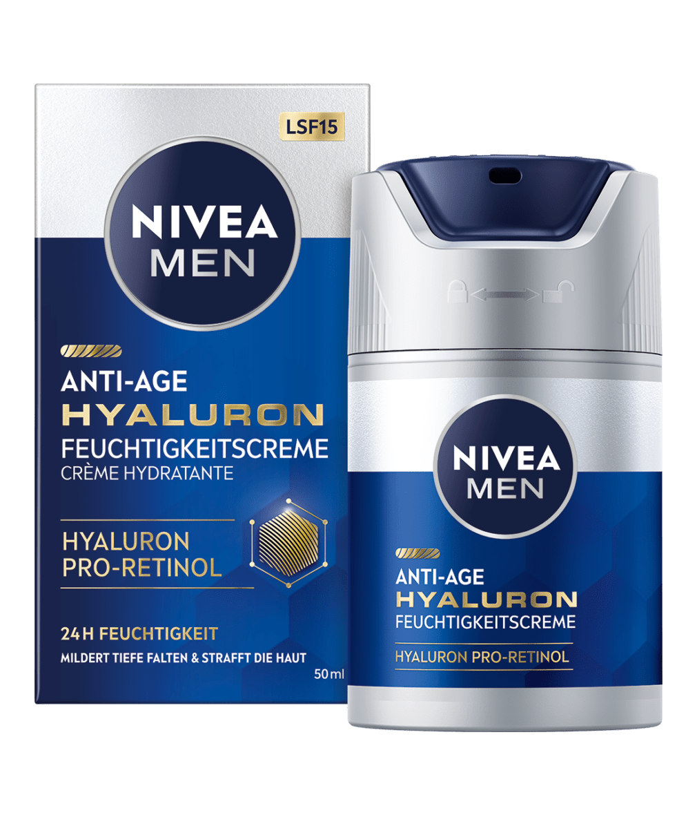 NIVEA MEN Anti Age Hyaluron Feuchtigkeitscreme LSF 15 50 ml
