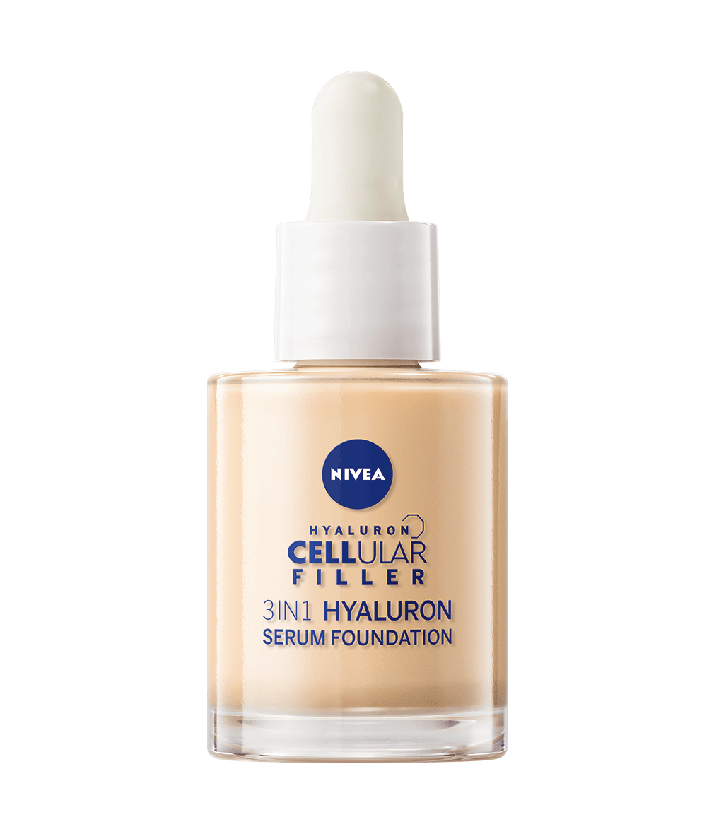 NIVEA Cellular 3in1 Hyaluron Serum Foundation hell